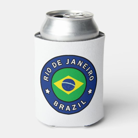ブラジルのリオデジャネイロ 缶クーラー (缶正面)