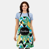 ブラジルのリオ エプロン (着用した状態)