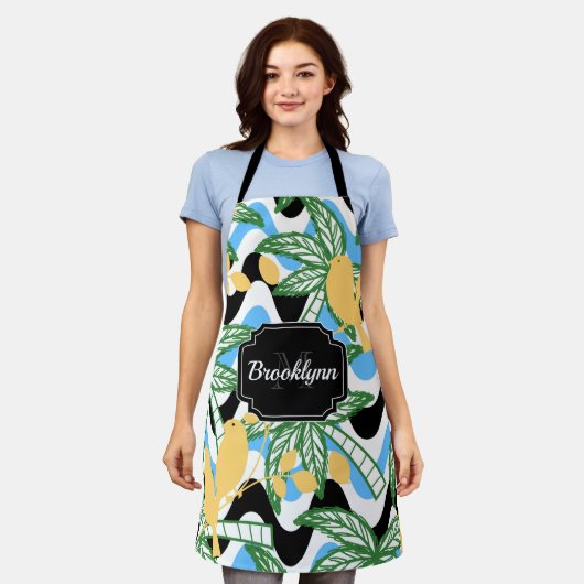 ブラジルのリオ エプロン (着用した状態)