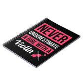 ブラジルのルーツを持つ女の子を決して過小評価しないBr ノートブック (左側)