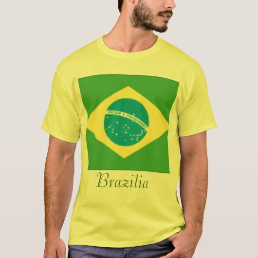 ブラジルのワイシャツ Tシャツ (正面)