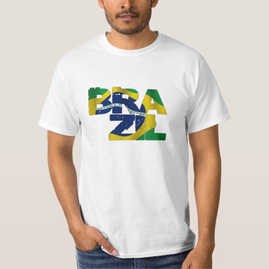 ブラジルのワイシャツ Tシャツ (正面)