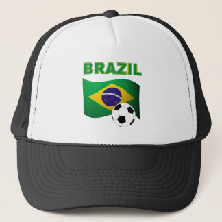 ブラジルのワールドカップのTシャツの旗 キャップ