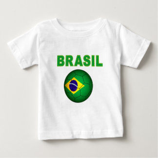ブラジルのワールドカップのTシャツ ベビーTシャツ