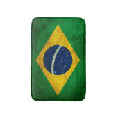 ブラジルのヴィンテージの旗 バスマット (正面縦)