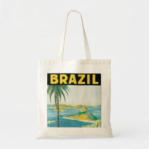 ブラジルのヴィンテージ旅行ポスター トートバッグ