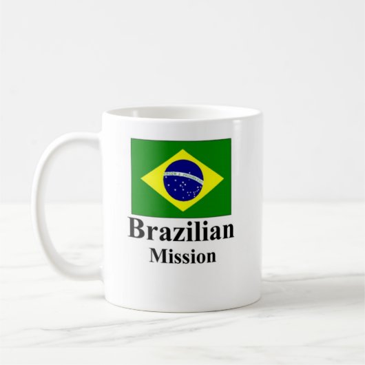 ブラジルの代表団のマグ コーヒーマグカップ (左)