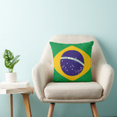 ブラジルの国旗 クッション (椅子)