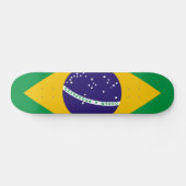 ブラジルの国旗 スケートボード (横)