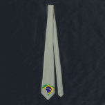 ブラジルの国旗 ネクタイ<br><div class="desc">ブラジルの旗の国のイラストレーションのタイ</div>
