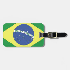 ブラジルの国旗 ラゲッジタグ