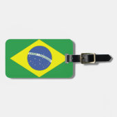 ブラジルの国旗 ラゲッジタグ (正面横)