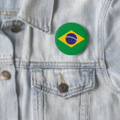 ブラジルの国旗 缶バッジ (インサイチュ)