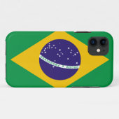 ブラジルの国旗 Case-Mate iPhoneケース (裏面(横))