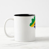 ブラジルの国 ツートーンマグカップ (左)