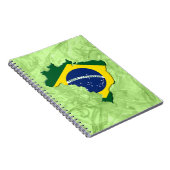 ブラジルの地図 ノートブック (右側)