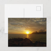 ブラジルの夕日 ポストカード (正面/裏面)