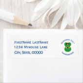 ブラジルの天使 ハヌカの旗 カスタマイズ ラベル (インサイチュ)