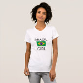 ブラジルの女の子 Tシャツ (正面フル)