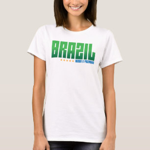 ブラジルの女性の袖なしのワイシャツ Tシャツ
