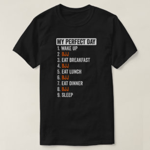 ブラジルの完璧な日、柔(じ)術(じゅつ)の贈り男性へ物が宝 Tシャツ