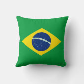 ブラジルの愛国旗 クッション (裏面)