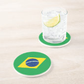 ブラジルの愛国旗 コースター (側面)