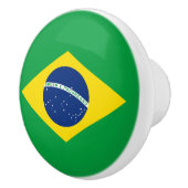 ブラジルの愛国旗 セラミックノブ (右)
