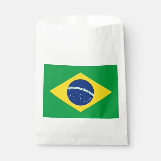ブラジルの愛国旗 フェイバーバッグ (正面)