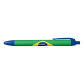 ブラジルの愛国旗 青ボールペン (トップ)