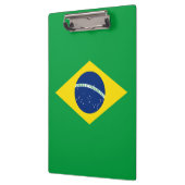 ブラジルの愛国的な国旗 クリップボード (左)