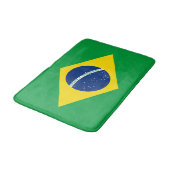 ブラジルの愛国的な旗 バスマット (アングル)