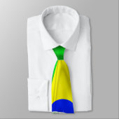 ブラジルの旗のタイとのToco Toucan ネクタイ (タイ)