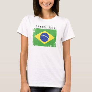 ブラジルの旗のワイシャツ Tシャツ