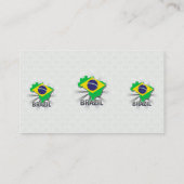 ブラジルの旗の地図2.0 名刺 (裏面)