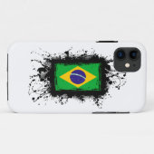 ブラジルの旗のiPhone 5の場合 Case-Mate iPhoneケース (裏面(横))