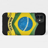 ブラジルの旗のiPhone 5カバー Case-Mate iPhoneケース (裏面(横))
