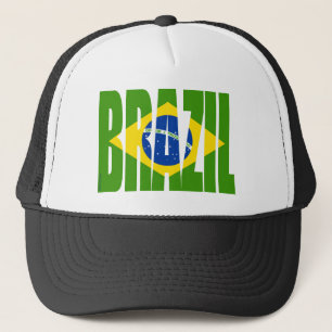 ブラジルの旗 キャップ