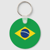 ブラジルの旗 キーホルダー (正面)