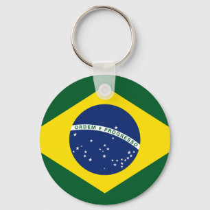 ブラジルの旗 キーホルダー