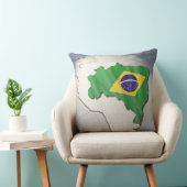 ブラジルの旗 クッション (椅子)