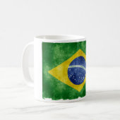 ブラジルの旗 コーヒーマグカップ (正面左)