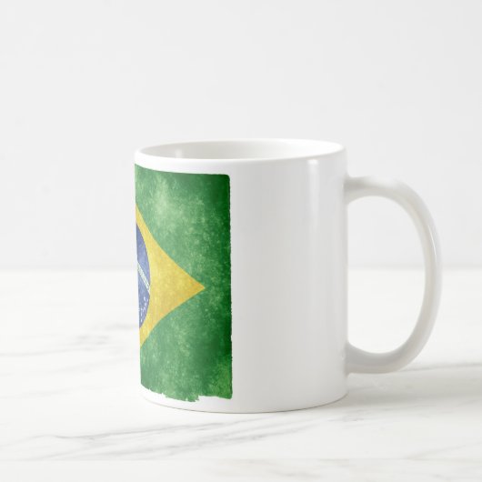 ブラジルの旗 コーヒーマグカップ (右)