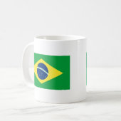 ブラジルの旗 コーヒーマグカップ (正面左)