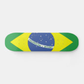 ブラジルの旗 スケートボード (横)