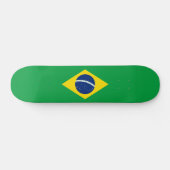 ブラジルの旗 スケートボード (横)