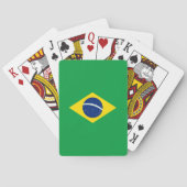 ブラジルの旗 トランプ (裏面)