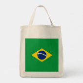 ブラジルの旗 トートバッグ (裏面)