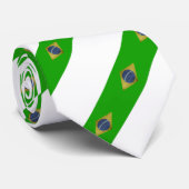 ブラジルの旗 ネクタイ (ロール)