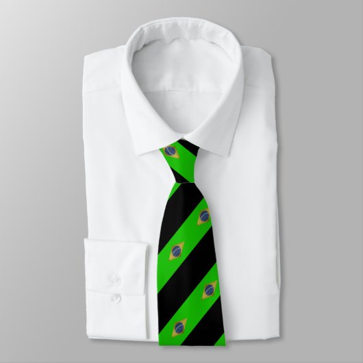 ブラジルの旗 ネクタイ (タイ)